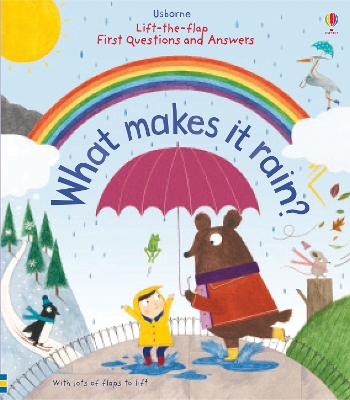 Book cover for First Questions and Answers: What makes it rain?