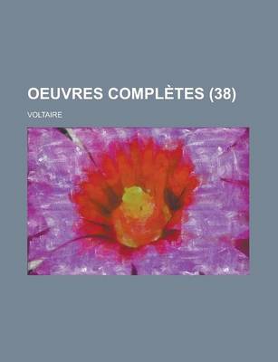 Book cover for Oeuvres Completes (38 )