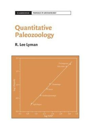 Cover of Quantitative Paleozoology. Cambridge Manuals in Archaeology.