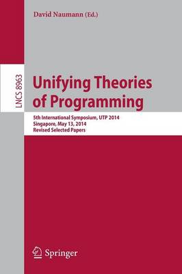 Cover of Unifying Theories of Programming