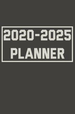 Cover of 2020-2025 Planner