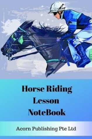 Cover of Horse Riding Lesson Notebook