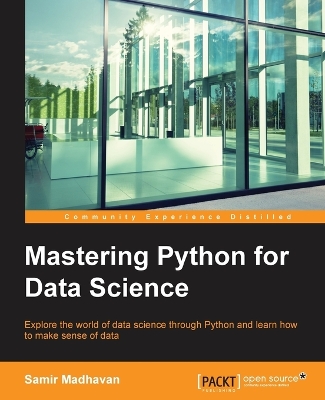 Book cover for Mastering Python for Data Science