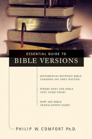 Cover of Essential Guide to Bible Versions