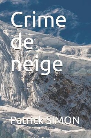 Cover of Crime de neige