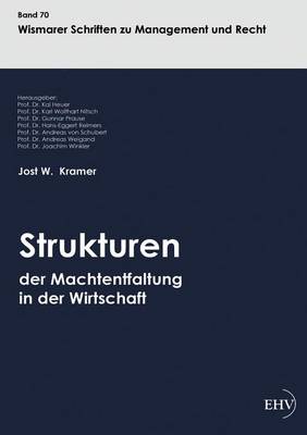 Book cover for Strukturen Der Machtentfaltung in Der Wirtschaft