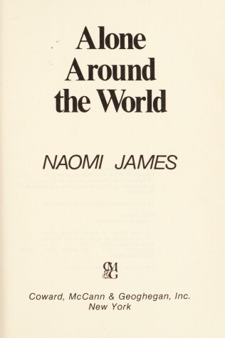 Book cover for Alone Around World