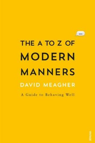 Cover of The A to Z of Modern Manners