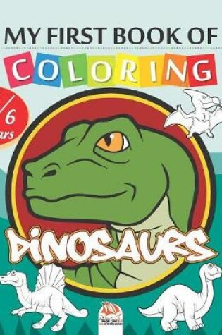 Cover of My first coloring book - Dinosaurs