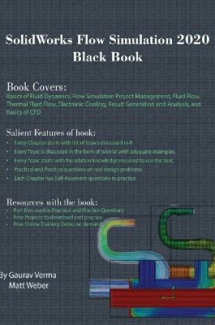 Cover of SolidWorks Flow Simulation 2020 Black Book