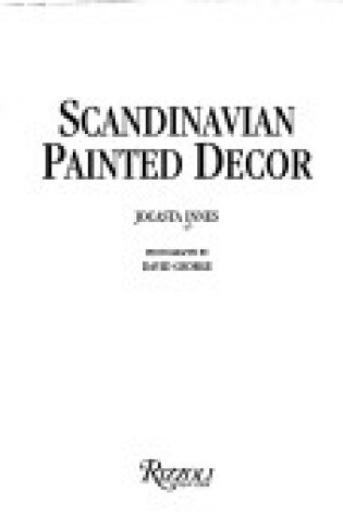 Cover of Scandinavian Painted Decor