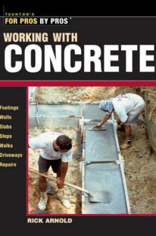 Cover of Working with Concrete