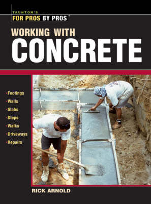 Book cover for Working with Concrete