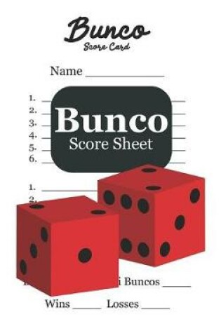 Cover of Bunco Score Sheet