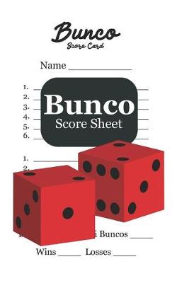 Book cover for Bunco Score Sheet