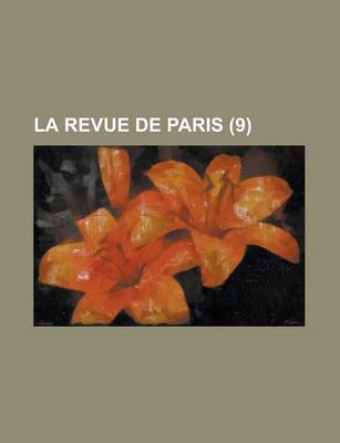 Book cover for La Revue de Paris (9 )