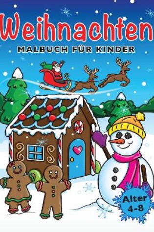 Cover of Weihnachten Malbuch für Kinder