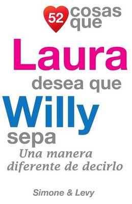 Book cover for 52 Cosas Que Laura Desea Que Willy Sepa