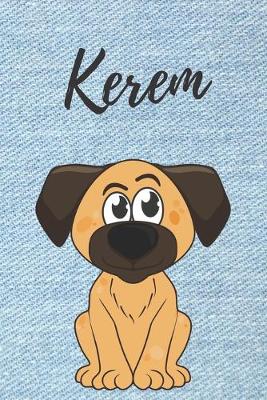 Book cover for Kerem Hund-Malbuch / Notizbuch Tagebuch