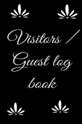 Cover of Visitors/Guest log book