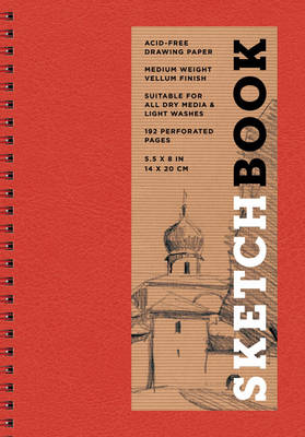 Book cover for Sketchbook (Basic Small Spiral Red)