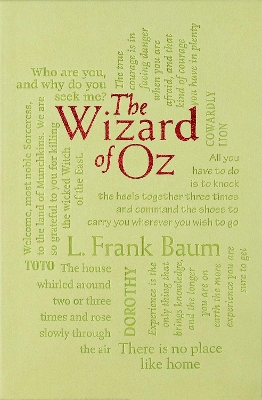 Book cover for The Wizard of Oz