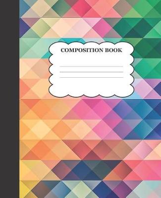 Book cover for Multi-Colored Composition Book