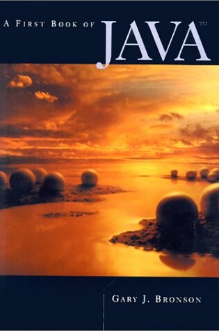 Cover of First Book of Java