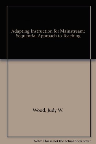 Book cover for Adapting Instruction for Mainstream