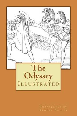 Book cover for The Odyssey (Illustrated)