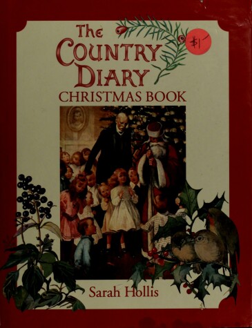 Book cover for The Country Diary Christmas Book