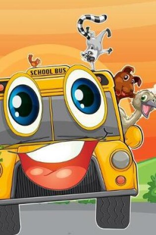 Cover of School Bus with Different Animals