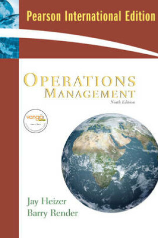 Cover of Operations Management (PIE), and Student DVD & CD-ROM.