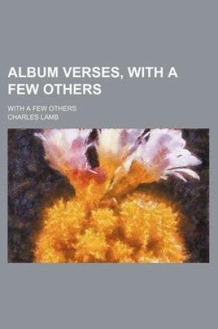 Cover of Album Verses, with a Few Others; With a Few Others