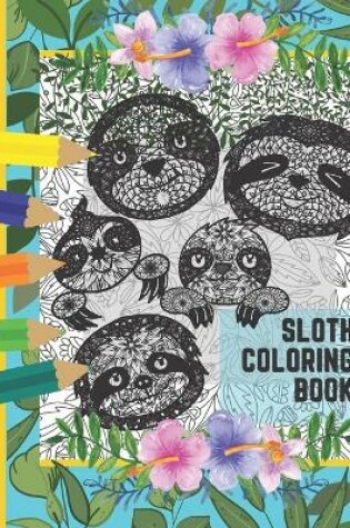 Cover of Sloth Coloring Book