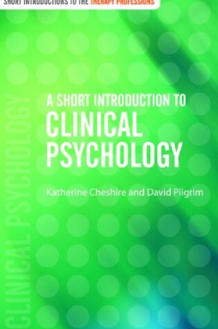 Cover of A Short Introduction to Clinical Psychology