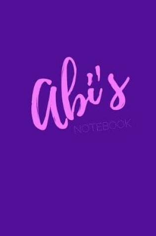 Cover of Abi's Notebook