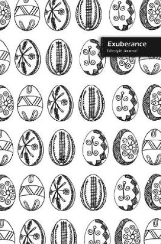 Cover of Exuberance Lifestyle Journal, Wide Ruled Write-in Dotted Lines, (A5) 6 x 9 Inch, Notebook, 288 pages (144 shts) (White)