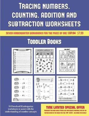 Book cover for Toddler Books (Tracing numbers, counting, addition and subtraction)