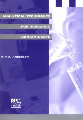 Book cover for Analytical Techniques for Inorganic Contaminants