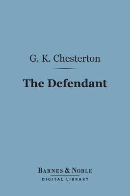 Cover of The Defendant (Barnes & Noble Digital Library)