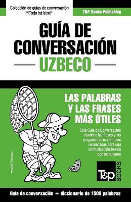 Book cover for Guia de Conversacion Espanol-Uzbeco y diccionario conciso de 1500 palabras