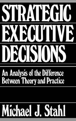 Book cover for Strategic Executive Decisions