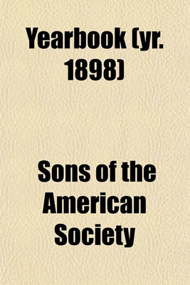 Book cover for Yearbook (Yr. 1898)