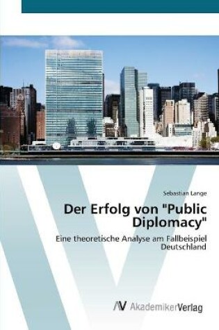 Cover of Der Erfolg von Public Diplomacy