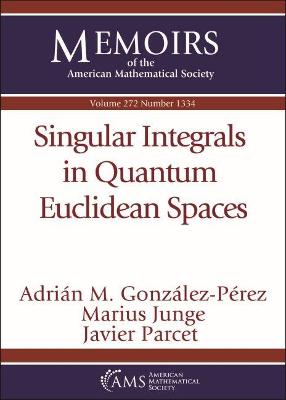 Cover of Singular Integrals in Quantum Euclidean Spaces