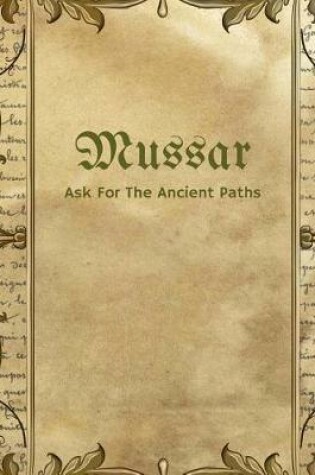 Cover of My Mussar Journal