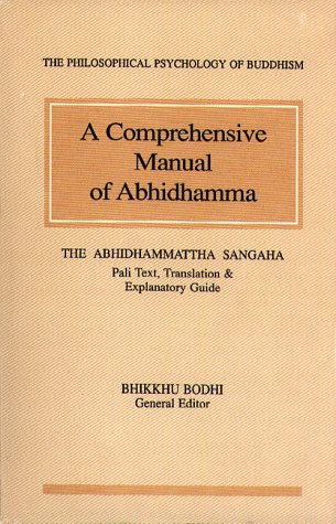 Book cover for A Comprehensive Manual of Abhidhamma