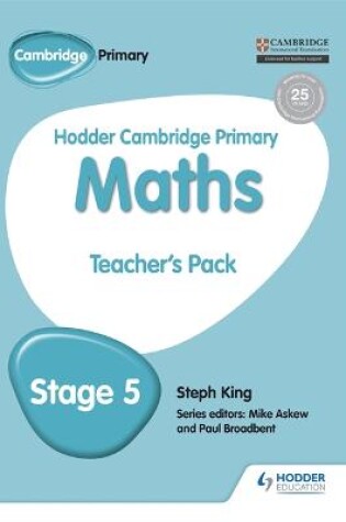 Cover of Hodder Cambridge Primary Maths Teacher's Pack 5
