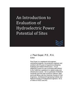 Book cover for An Introduction to Evaluation of Hydroelectric Power Potential of Sites